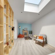 DXW walkable flat roof window